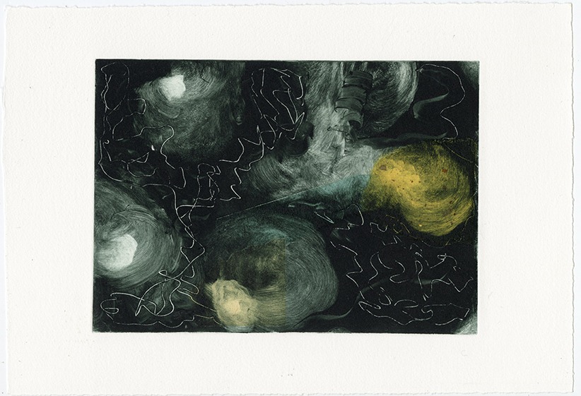 Christiane DIon, formation monotype 1 chine collé, 2023